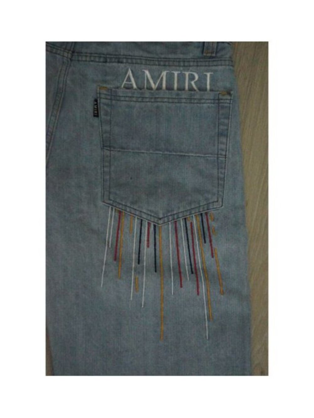 AMIRI Paint Drip Jeans